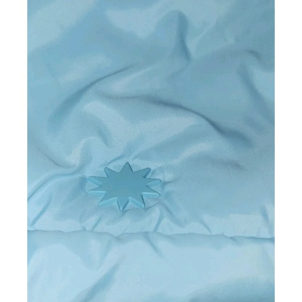 House of Harlow‎ 1960 Crescent Moon Nylon Puffy Athleisure Bag - Blue 🩵